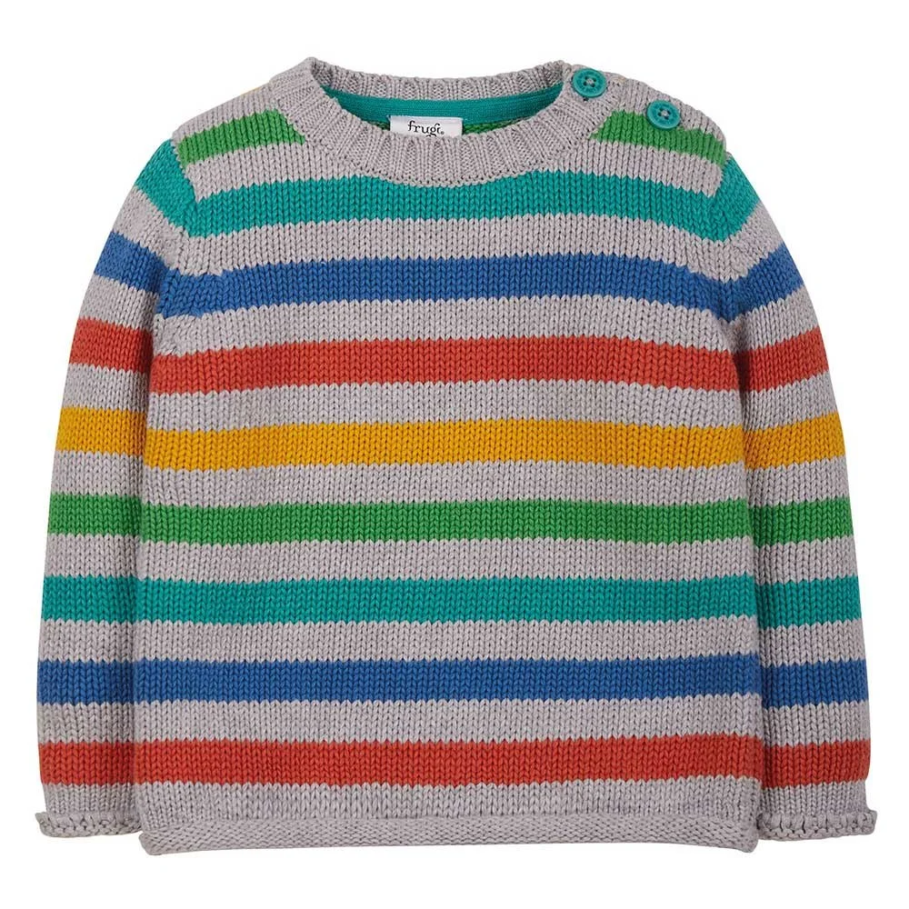 Grey rainbow jumper best sale